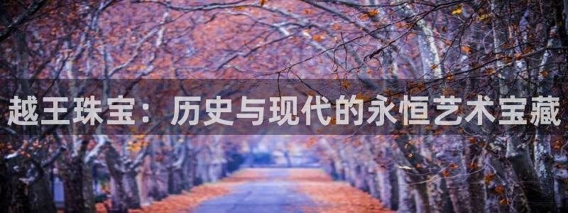 新宝5是谁：越王珠宝：历史与现代的永恒艺术宝藏